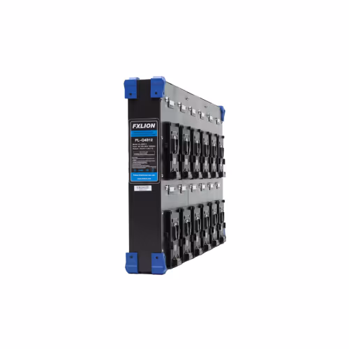 Fxlion - Chargeur mural 12 CH auto 6x V-Mount bi-tension 16.8V / 29.4V et 6x B-Mount