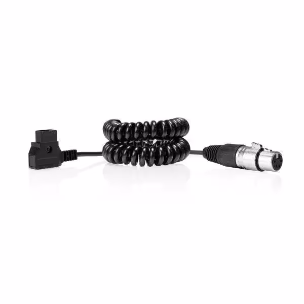 Shape - Câble enroulé D-Tap vers XLR 4 broches