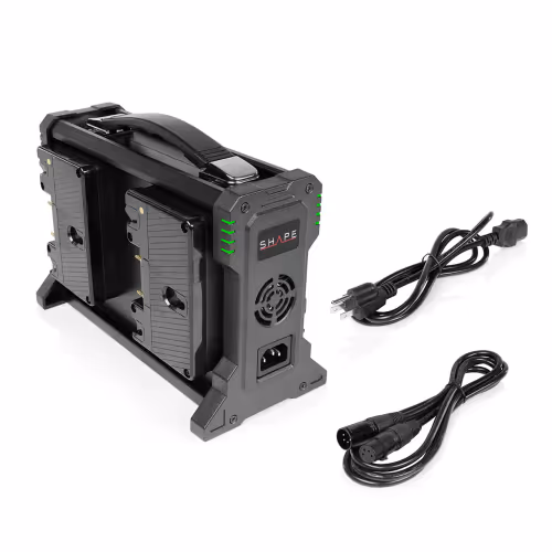 Shape - FULL PLAY intelligent 4-channel gold-mount lithium-ion battery charger