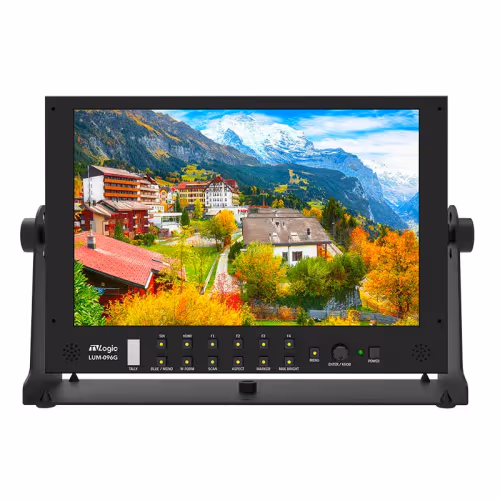 TVLogic - 10" 4K Input-Ready LCD Monitor with 1920x1200 LCD Panel