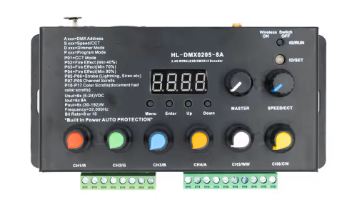Cinerider - Led Driver 6X8A + Potars