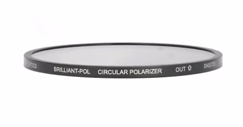 Lindsey Optics - 138mm Round Brilliant-Pol Linear Polarizer with Anti-Reflection Coating