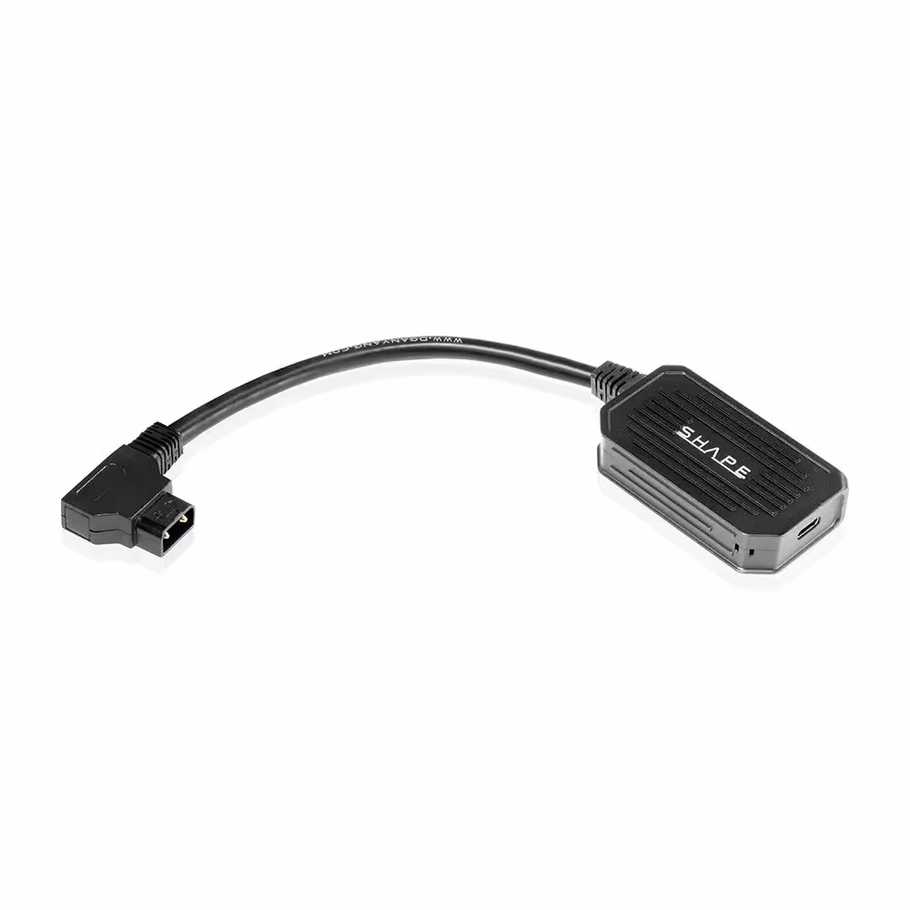 Shape - 100W D-Tap to USB-C Bi-Directional Charging Adapter.