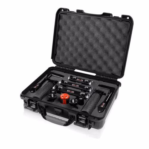 Shape - Telescopic black handle Arri rosette cuff kit