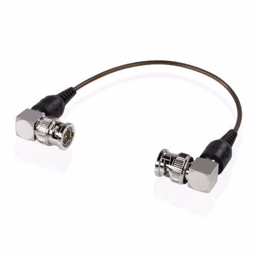 Shape - Skinny 90-degree BNC cable 6 inches black