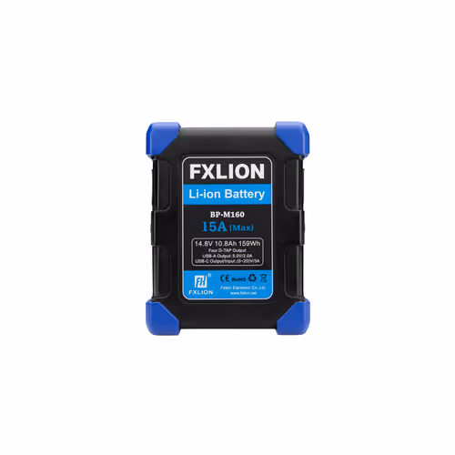Fxlion - Shockproof 160Wh V-Mount battery 15A, 4xD-tap
