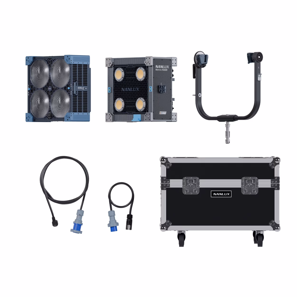 Nanlux - Matrix 2500B LED Bi-color Multi-source Spot Light with Flight Case