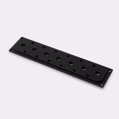 Bagside - Threaded Rail Plate
