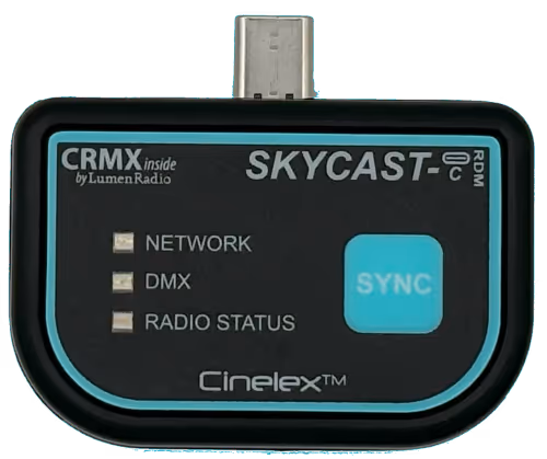 Cinelex - Emetteur USB-C vers CRMX