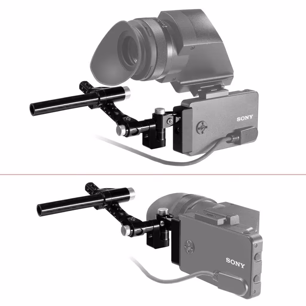 Shape - Support de viseur pour Sony Burano à bouton-poussoir