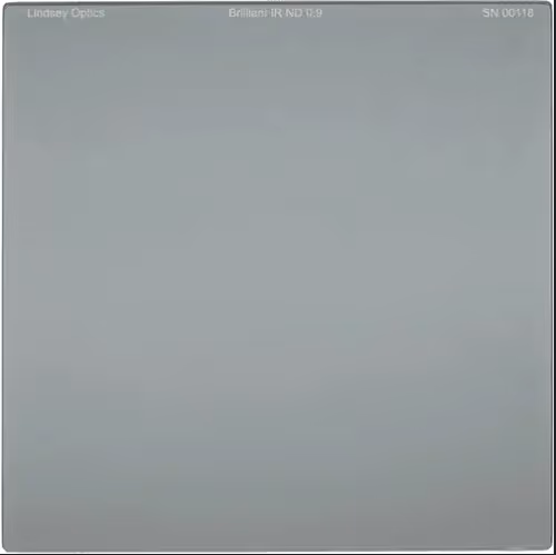 Lindsey Optics - 4" x 4" Brilliant IR ND 0.9 Filter with Anti-Reflection Coating