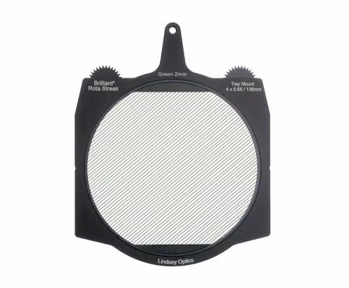 Lindsey Optics - Brilliant² 4x5.65" Rota-Streak™ GREEN 2mm