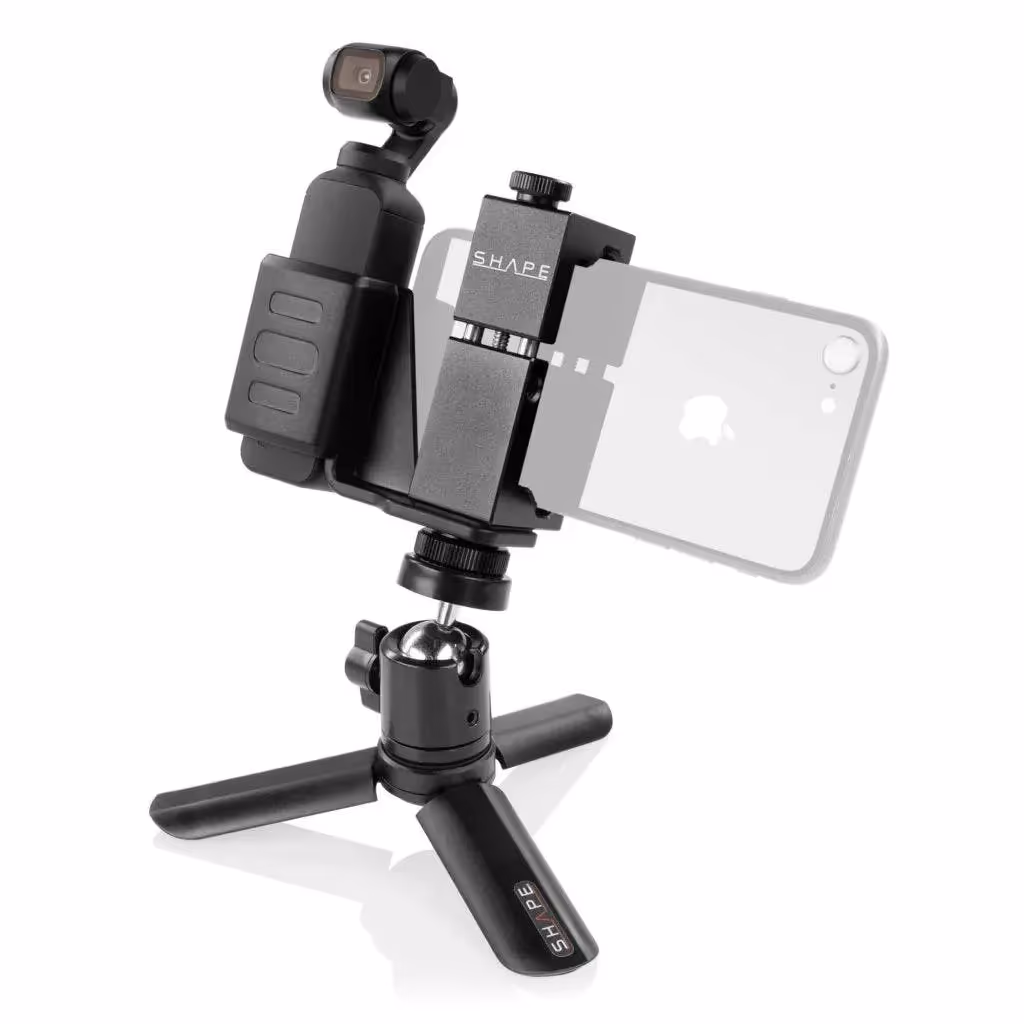 Shape - Fixation de sécurité avec Selfie Grip Tripod pour DJI Osmo Pocket