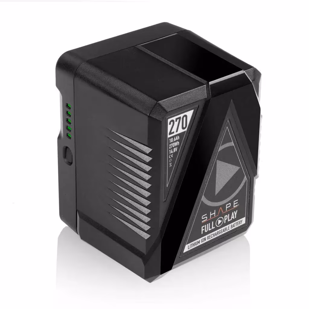 Shape - FULL PLAY 14.8 V 270 WH rechargeable lithium-ion V-mount battery