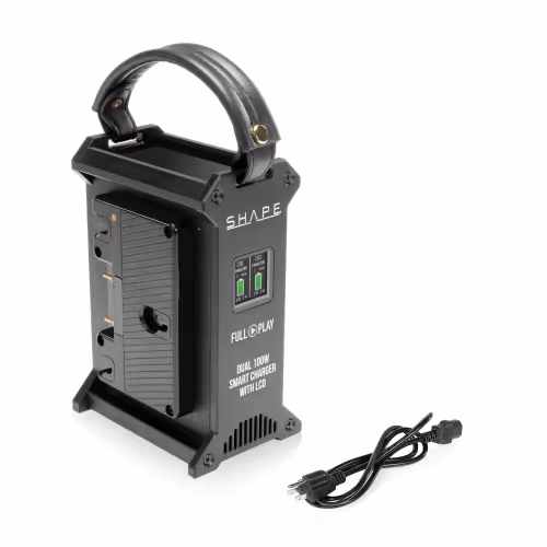 Shape - FULL PLAY Dual Gold Mount 100W Fast Charger with LCD
