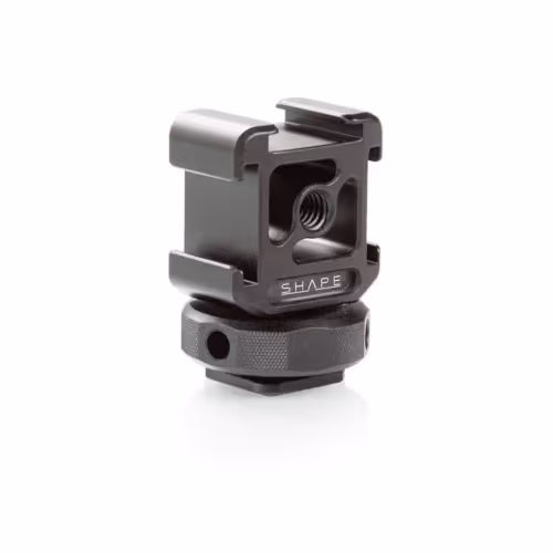 Shape - 3 side cold shoe aluminum mount