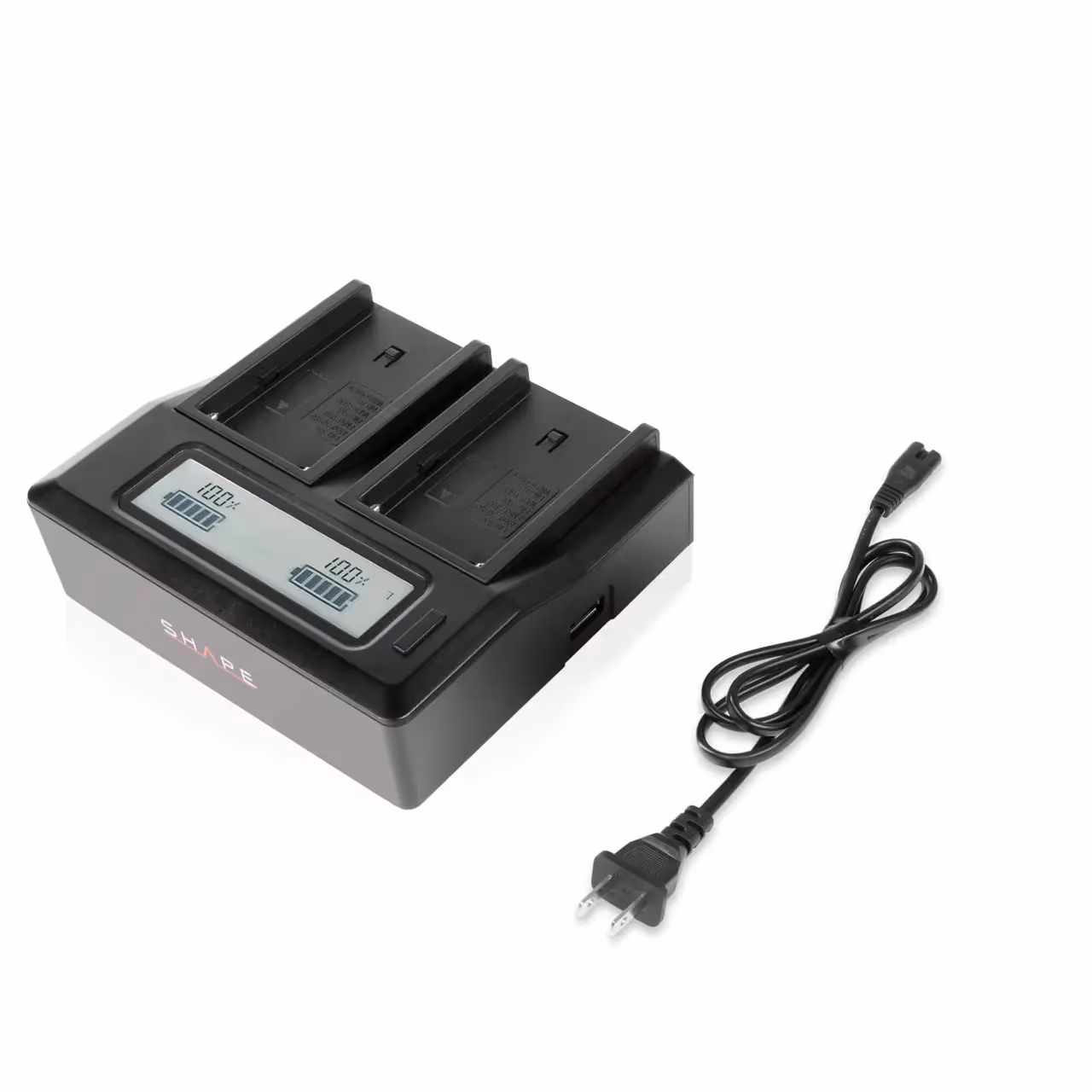 Shape - Chargeur LCD Double NP-F