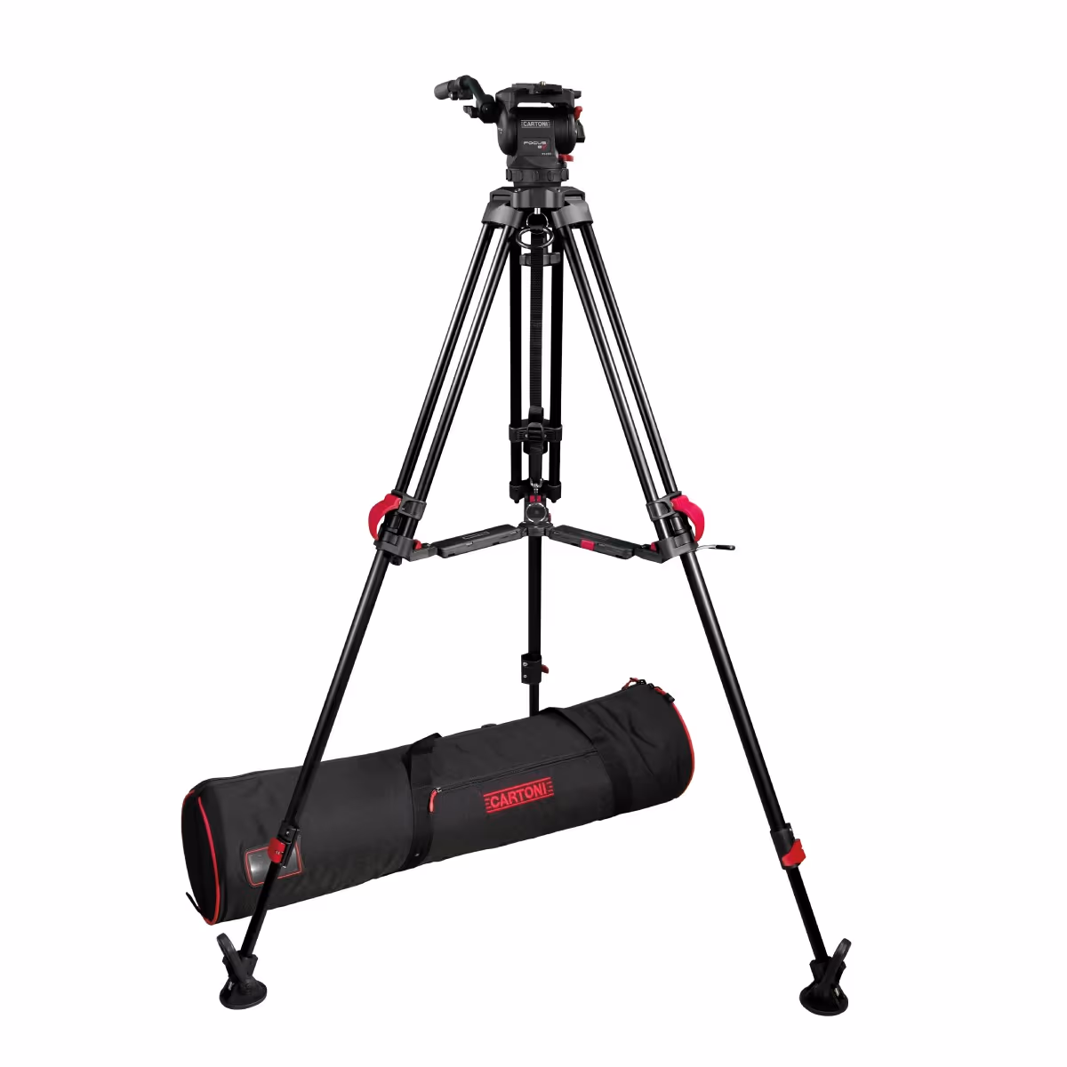 Cartoni - Focus 8 Red Lock System MS