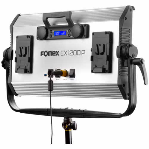Fomex - EX1200 LED Light Panel - Vmount
Without barndoors