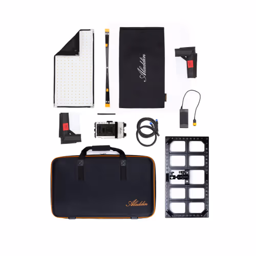Aladdin - BI-FABRIC 2 Kit (100W Bi-Color) w/ V-Mount and Kit Case