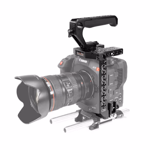 Shape - Cage pour caméra Canon EOS C80 avec poignée supérieure