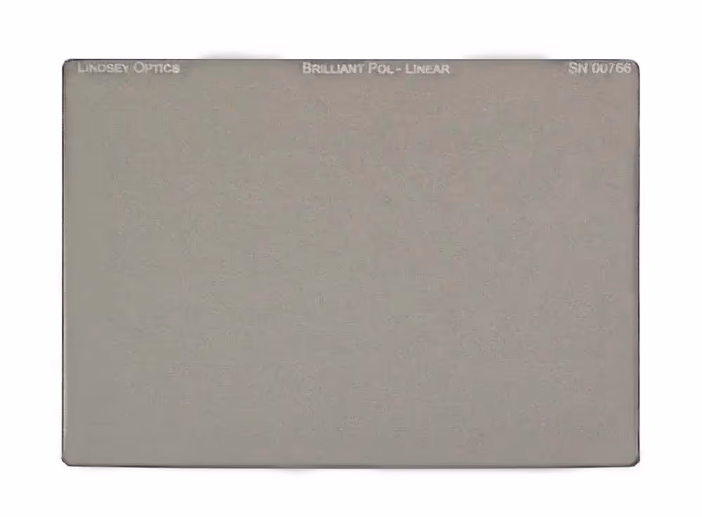 Lindsey Optics - 4" x 5.650" Brilliant-Pol Linear Polarisant avec revêtement Anti-Reflets