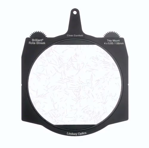 Lindsey Optics - Set of Seven 6.6x6.6" CLEAR Rota-Streak™ Filters