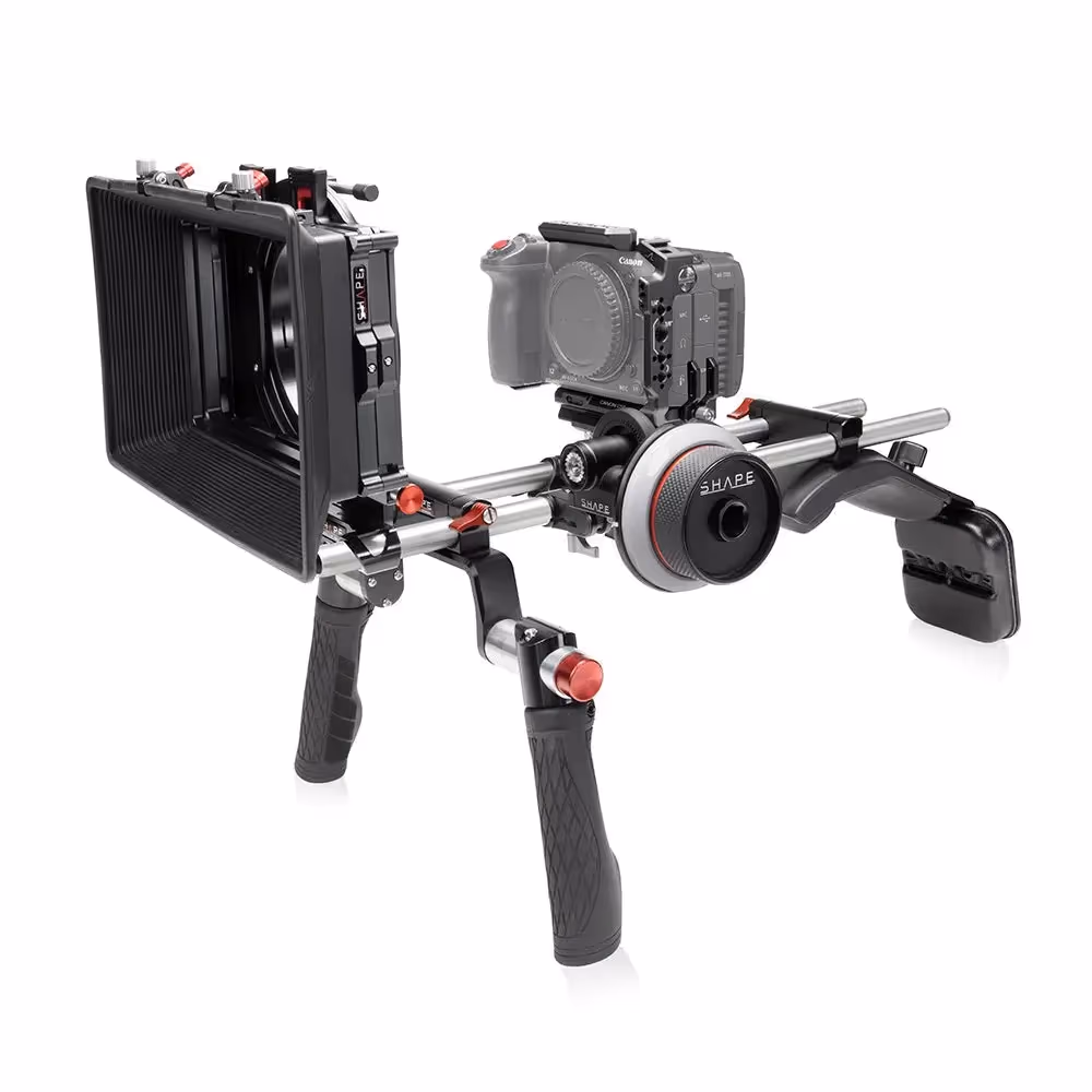 Shape - Support d'épaule Matte Box Follow Focus pour Canon C50