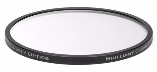 Lindsey Optics - 138mm Round  Brilliant Clear with Anti-Reflection Coating