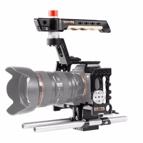 Shape - Cage pour Sony A7R III/A7 III, Poignée supérieure et Système de bloc tubes
