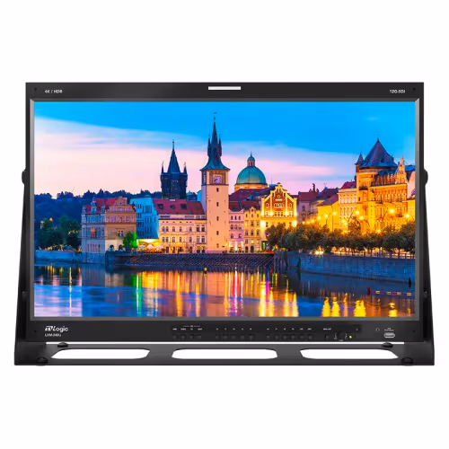 TVLogic - 24" 4K/UHD 12G-Quad Multi View Monitor with 3840x2160 LCD Panel