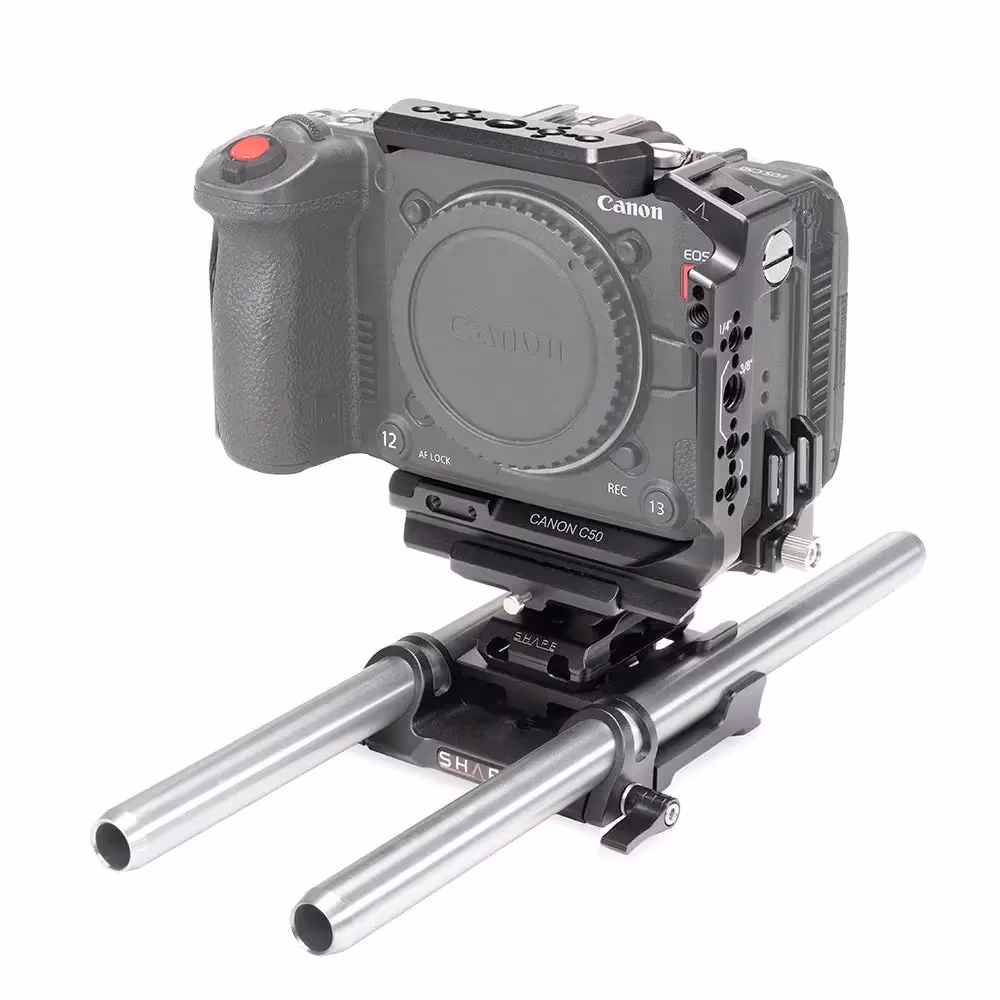 Shape - Kit Complet Plaque de fixation 15mm LWS pour Canon C50