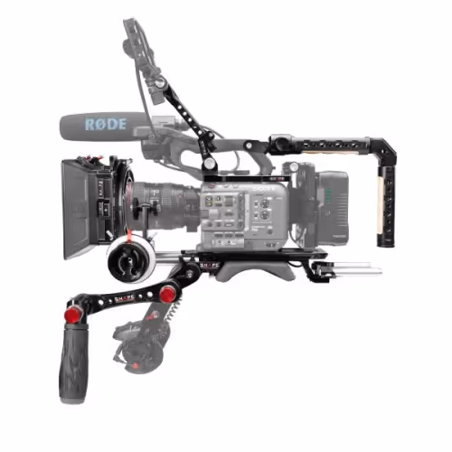 Shape - Sony FX6 baseplate, top plate, controller top handle, Quick handle, VF. mount, matte box, follow focus pro