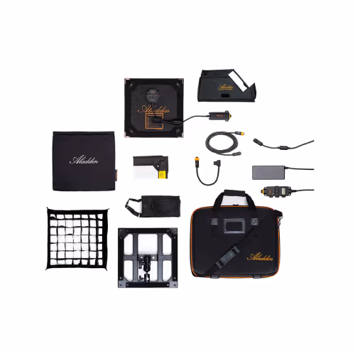 Aladdin - ALL-IN 1 GAFFER Color KIT (50w Bi-Color / 20w RGB) 