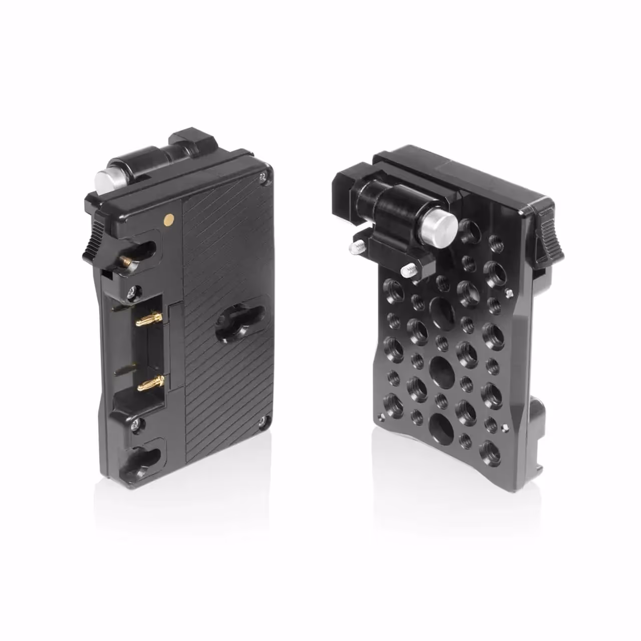 Shape - Plaque pour batteries pivotante pour Cage de Moniteur
