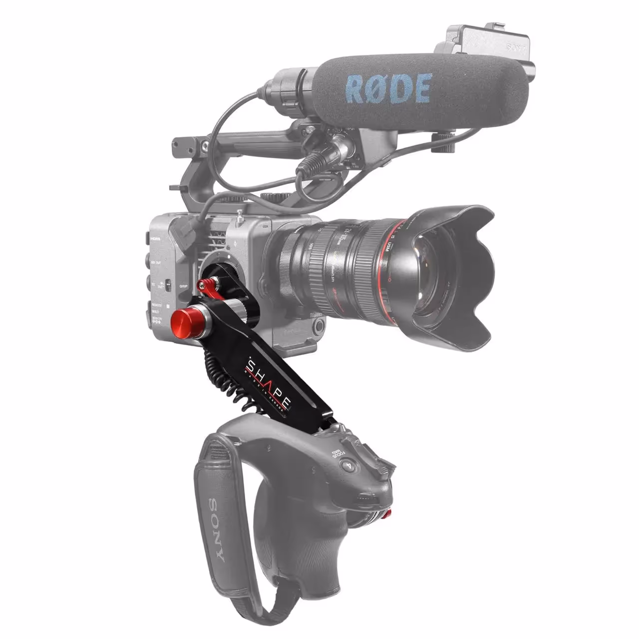 Shape - Poignée d'extension déportée Sony FX6 avec câble