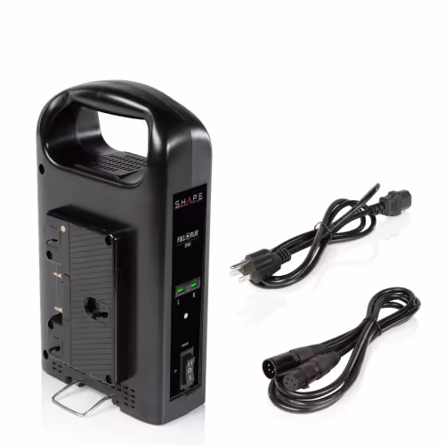 Shape - FULL PLAY intelligent dual gold-mount lithium-ion battery charger