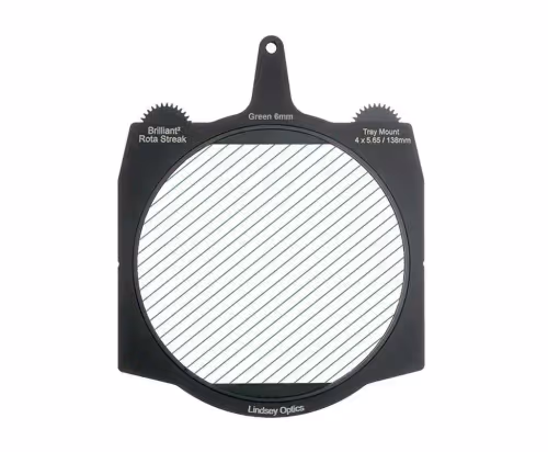Lindsey Optics - Brilliant² 6.6x6.6" Rota-Streak™ GREEN 6mm