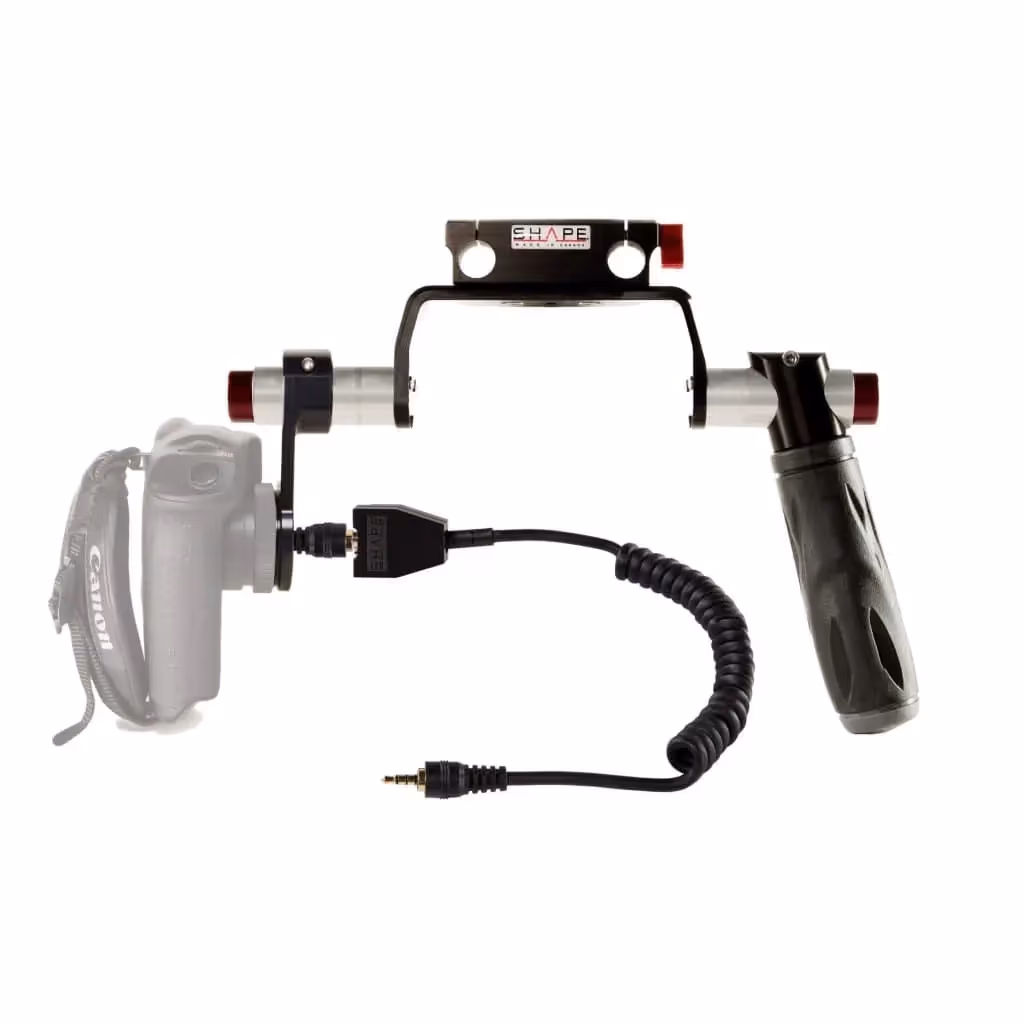Shape - Câble d'extension Grip Relocator avec bloc de tige pour poignée Quick Handle pour Canon C Series