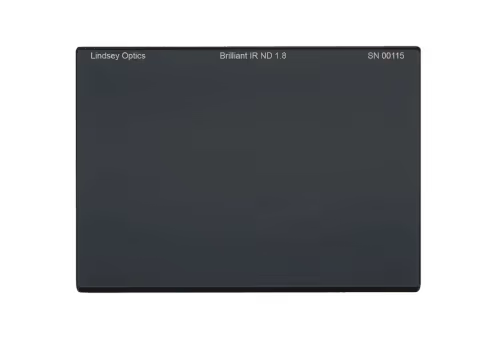 Lindsey Optics - 4" x 5.650" Brilliant IR ND 1.8 Filter with Anti-Reflection Coating