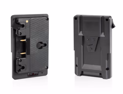 Shape - Gold mount to V-mount regulated battery converter