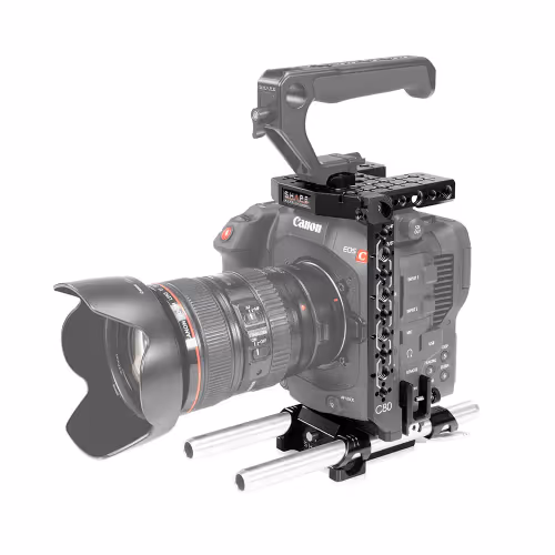 Shape - Cage Canon EOS C80 avec Plaque de fixation 15mm LWS