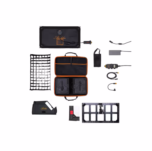 Aladdin - ALL-IN 2 Color Gaffer KIT (100w Bi-Color, 40w RGB) 