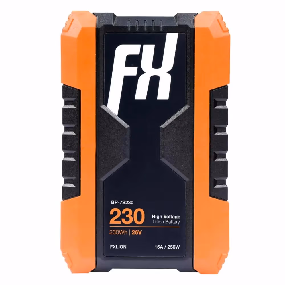 Fxlion - Batterie V-Mount, 26V, 230WH | Forte capacité de décharge