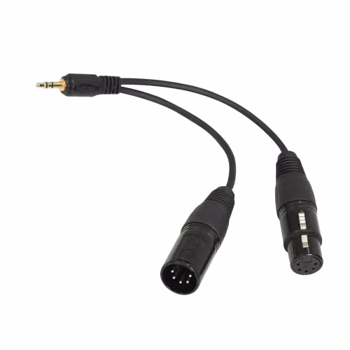 Aladdin - Câble DMX Y Jack 3.5mm vers XLR 5Pin