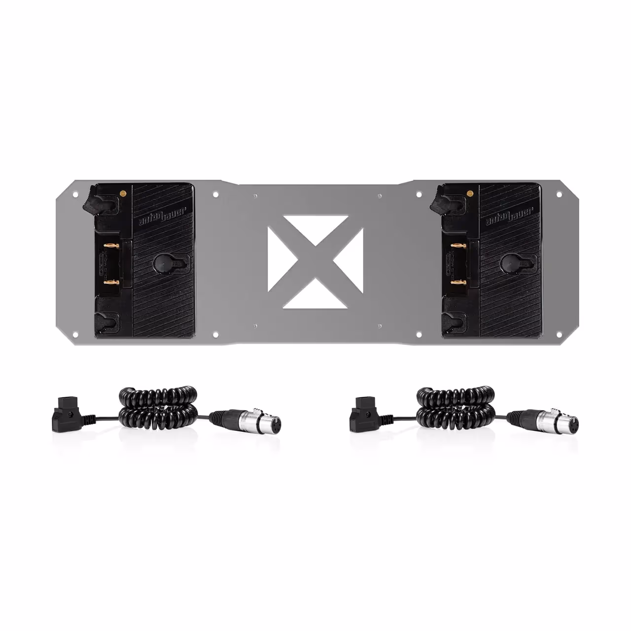 Shape - 2 plaques de fixation Gold-Mount et 2 câbles pour plaque batterie Atomos Sumo