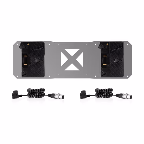 Shape - 2 gold mount and 2 cables for Atomos sumo battery plate