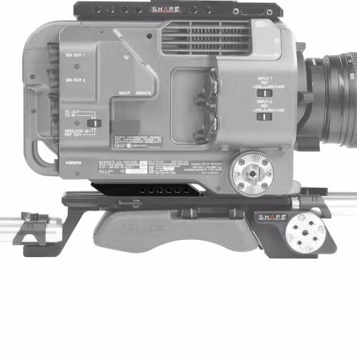 Shape - Sony FX9 rear insert plate