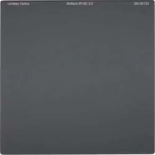Lindsey Optics - 4" x 4" Brilliant IR ND 3.0 Filter with Anti-Reflection Coating
